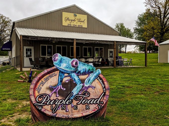 Purple Toad Winery in Paducah, Kentucky