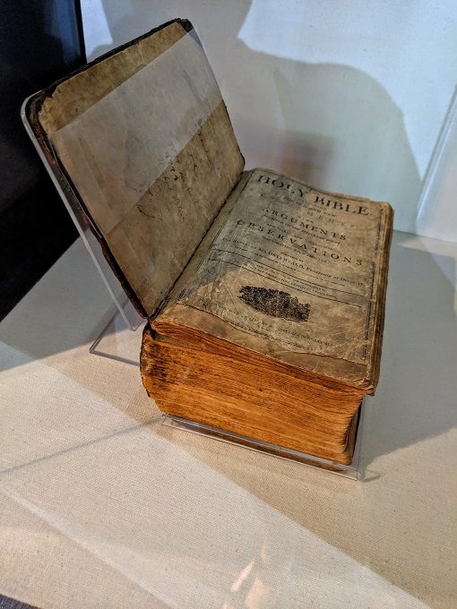 The Lincoln Family Bible at Abraham Lincoln Birthplace National Historical Park