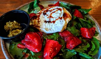 The Wrigley Taproom & Eatery, Corbin KY - Strawberry Burrata Salad