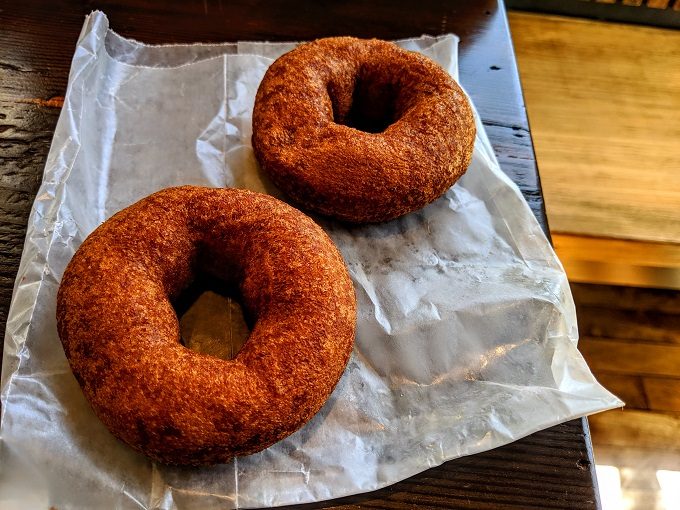 Apple cider donuts from Cold Hollow Cider Mill