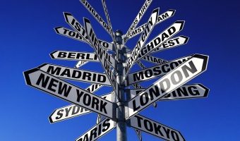 Cities Of The World Signpost
