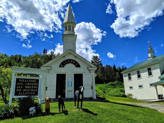 Dog Chapel at Dog Mountain in Vermont