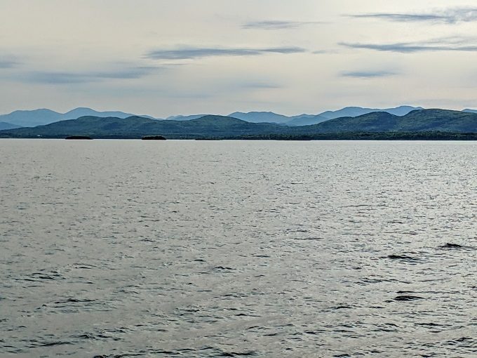 Four Brothers Islands on Lake Champlain