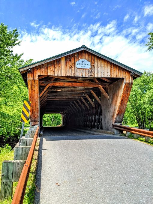Gorham Covered Bridge in Florence, Vermont