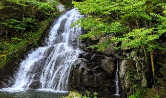 Moss Glen Falls in Granville, Vermont