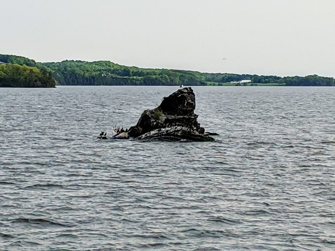Rock Dunder on Lake Champlain