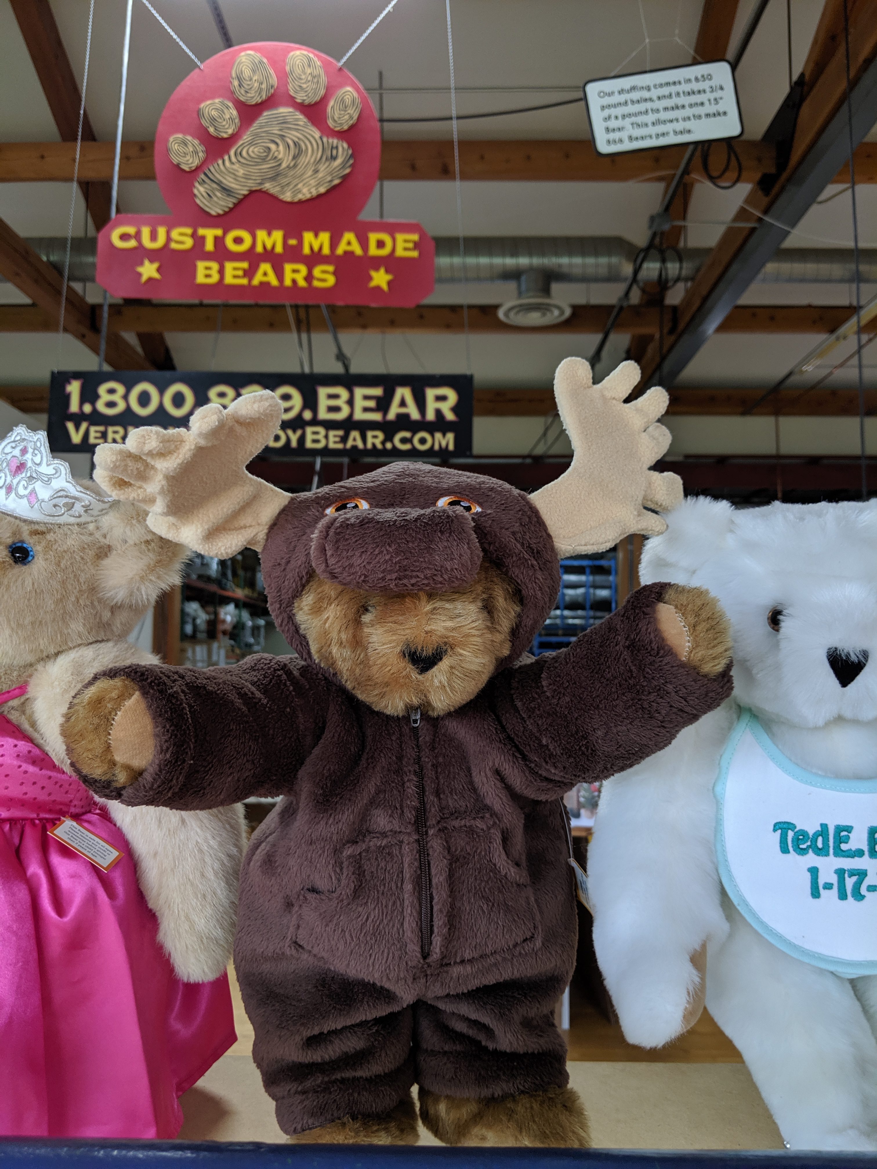 Vermont Teddy Bear Factory Tour near Burlington, VT (42) - No Home Just Roam
