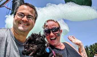 2019 Hartford Bubble Run - Family bubble fun!