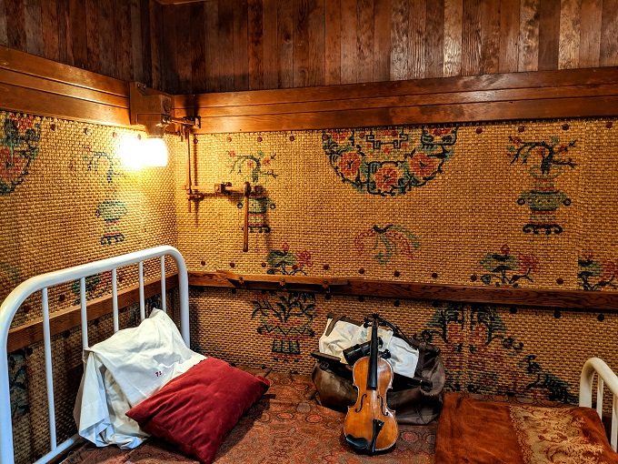 Gillette Castle - William Gillette's bedroom 2