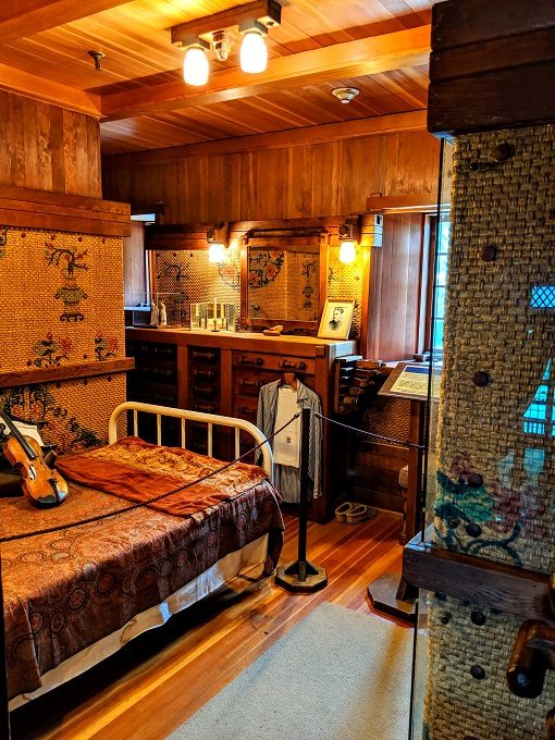 Gillette Castle - William Gillette's bedroom