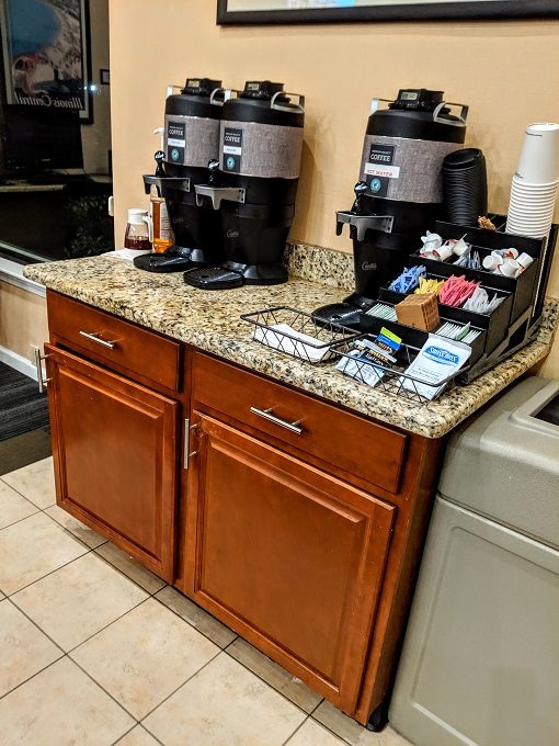 Residence Inn Hartford Windsor, Connecticut breakfast - Coffee & tea station