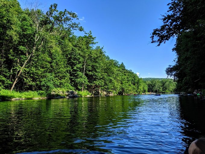 Tubing on the Farmington River