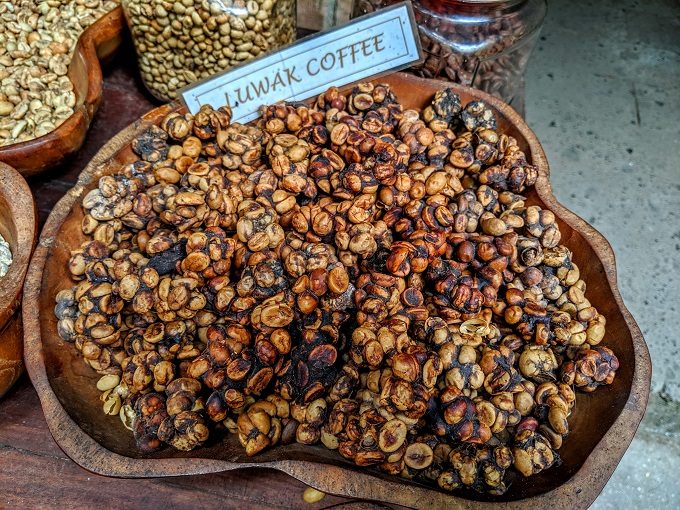 Coffee beans post-luwak
