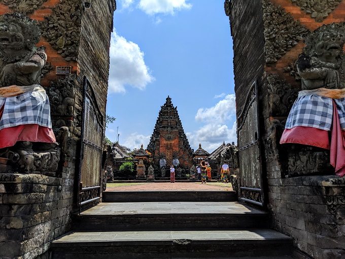 Entrance of Batuan Temple, Bali