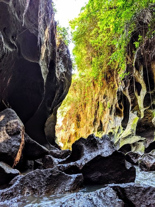 Hidden Canyon in Bali, Indonesia