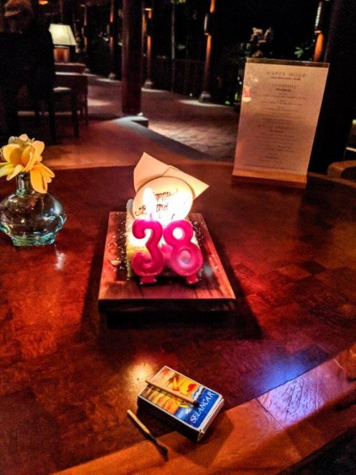 Hyatt Regency Bali - Birthday drinks in the Piano Lounge