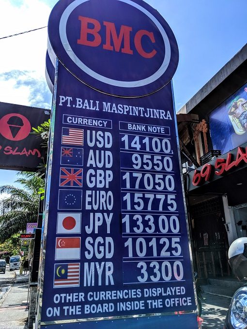 Hyatt Regency Bali - Nearby money exchange