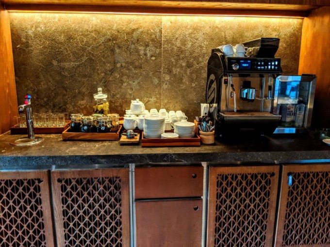 Hyatt Regency Bali - Regency Club breakfast - Tea & coffee