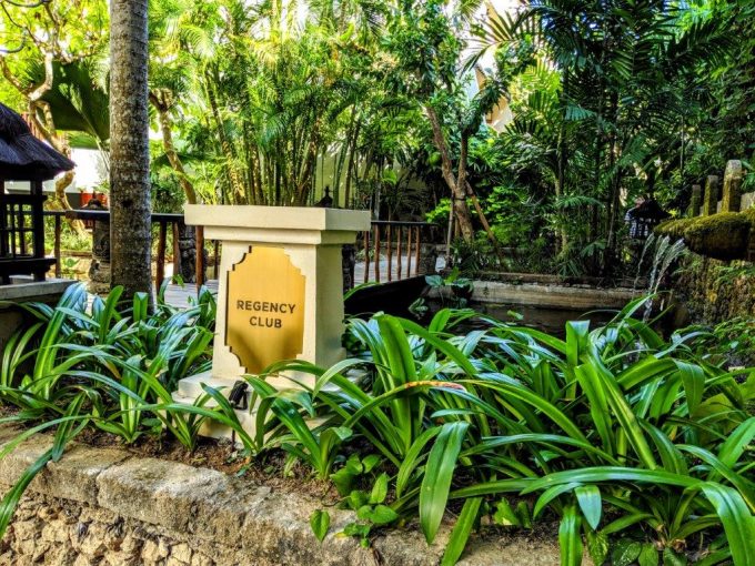 Hyatt Regency Bali - Regency Club entrance