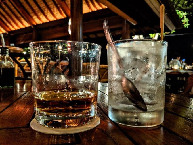 Hyatt Regency Bali - Whiskey at Pizzaria