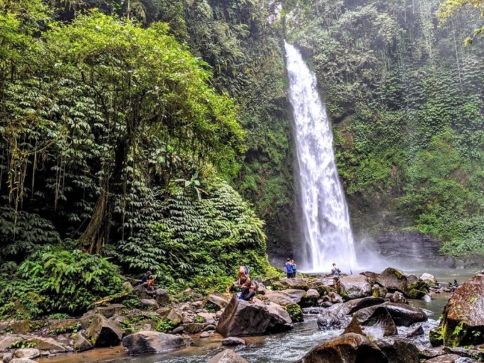Nungnung waterfall in Bali
