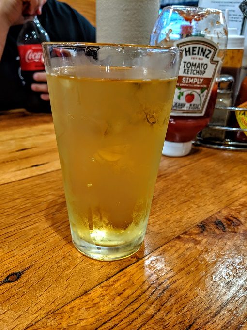 Ace pineapple cider at Buz and Ned's