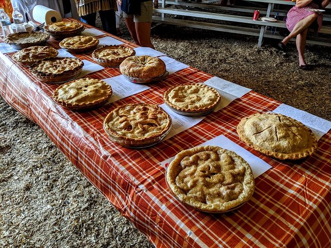 Apple Pie contest at Shenandoah Valley Apple Harvest Festival