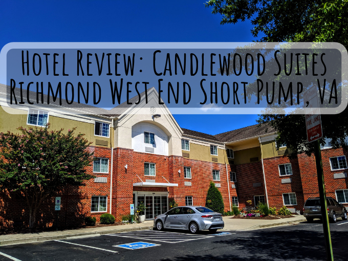 Hotel Review Candlewood Suites Richmond West End Short Pump VA