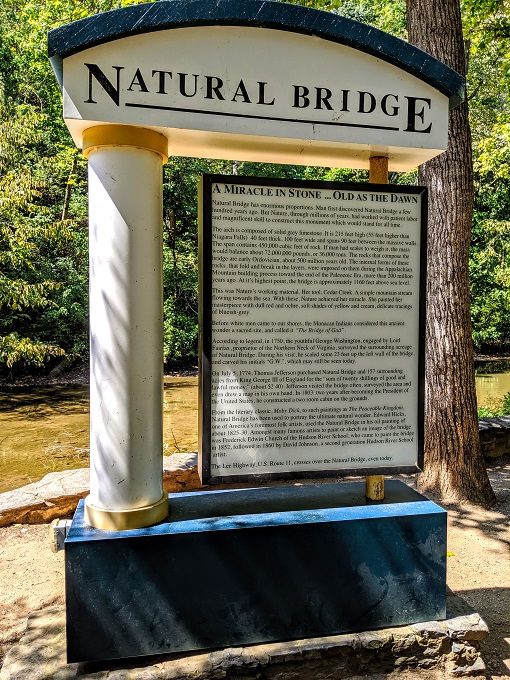 Information about Natural Bridge, VA