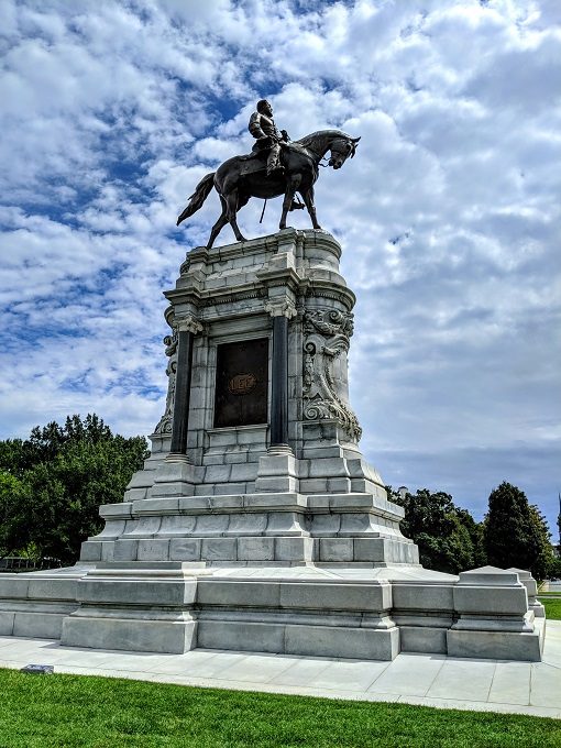 Robert E. Lee Monument in Richmond, Virginia