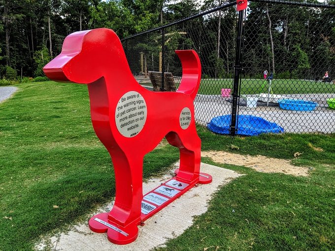 Steel Dog at Short Pump Dog Park
