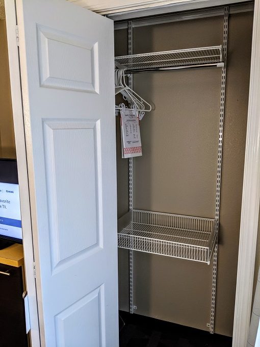 TownePlace Suites Winchester, Virginia - Bedroom closet