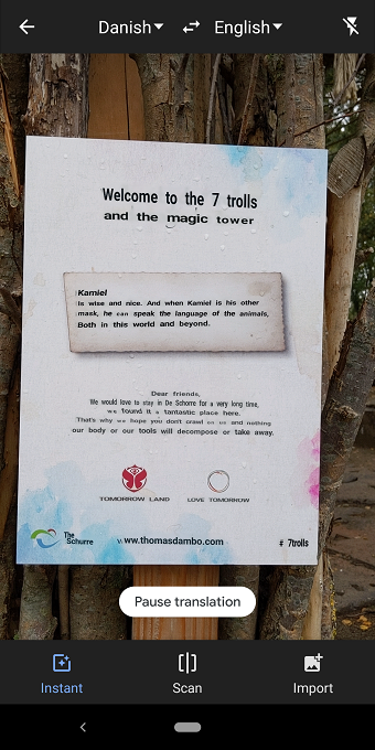 7 Trolls & The Magical Tower at De Schorre in Boom, Belgium - Google Translation of Kamiel's description