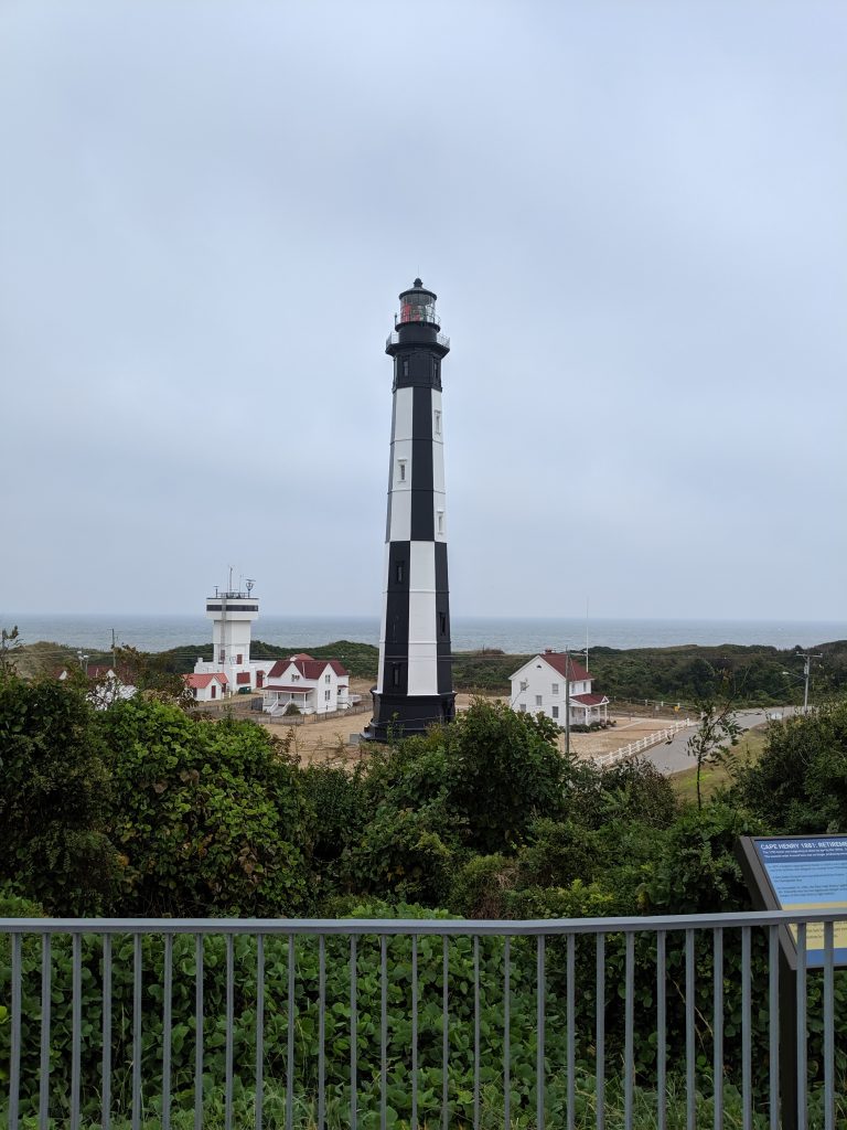 Touring The Cape Henry Lighthouse In Virginia Beach, Virginia No Home