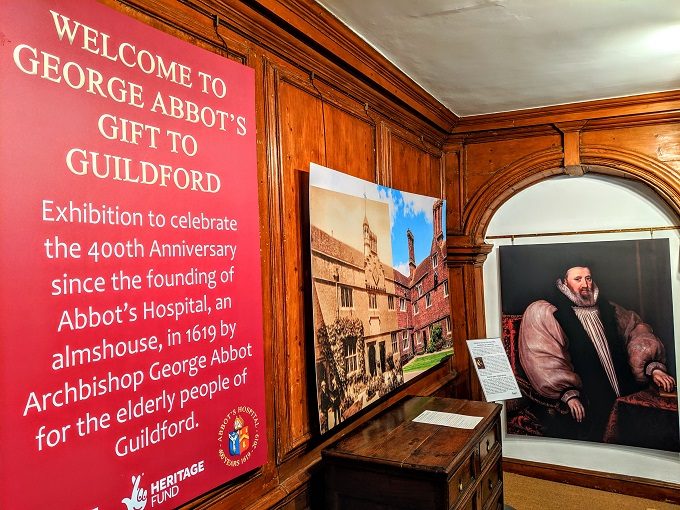 George Abbot exhibit in Guildford House Gallery 1