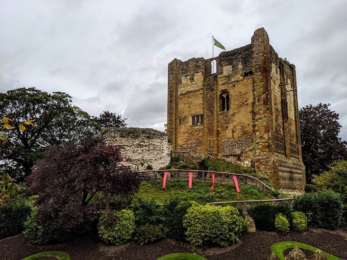 Guildford Castle in England