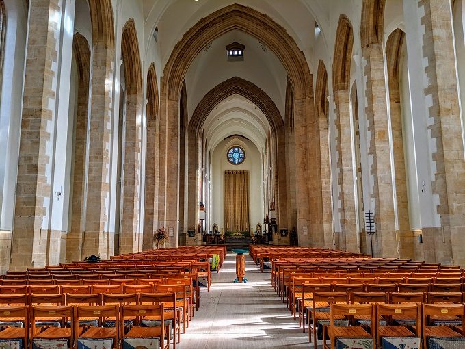 Inside Guildford Cathedral