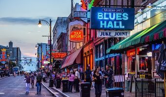 Beale Street in Memphis