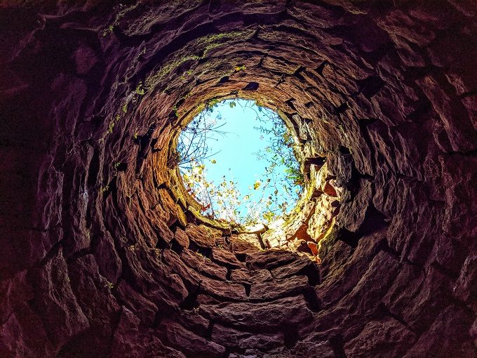 Coopers Rock State Forest, West Virginia - Inside the Henry Clay Iron Furnace