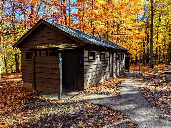 Coopers Rock State Forest, West Virginia - Rest rooms