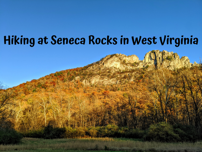 Hiking at Seneca Rocks in West Virginia
