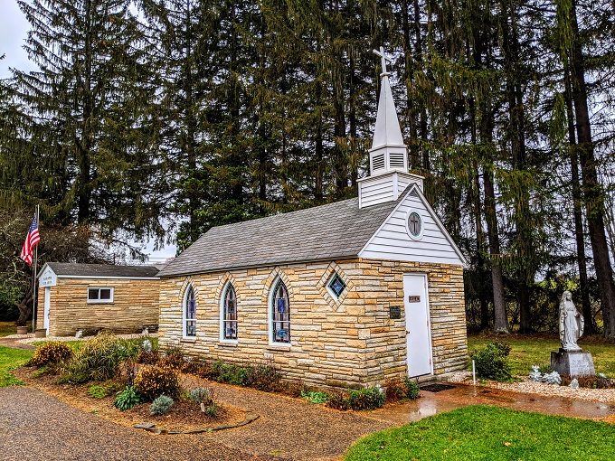 Our Lady Of The Pines church in Eglon, West Virginia