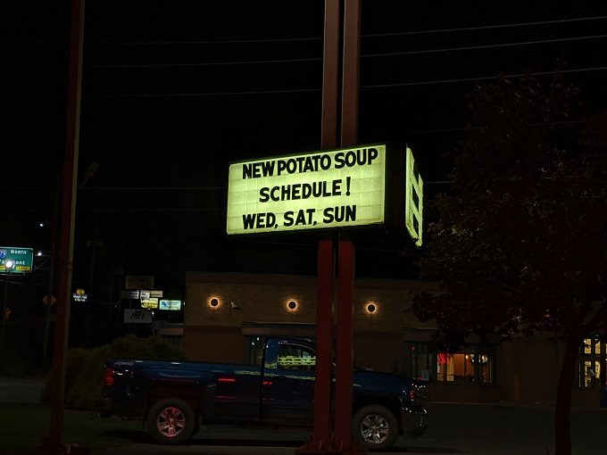 Potato soup schedule