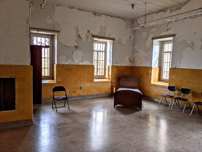Trans-Allegheny Lunatic Asylum - Dormitory-style seclusion room