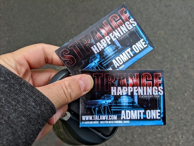 Trans-Allegheny Lunatic Asylum - Strange Happenings flashlight tour tickets