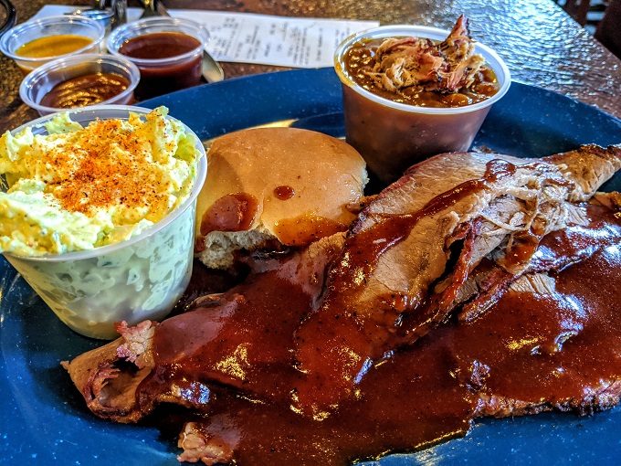 Beef brisket from Central BBQ in Memphis, Tennessee