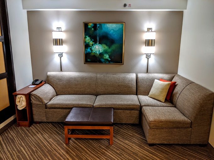 Hyatt Place Memphis-Primacy Parkway - Sleeper sofa & ottoman