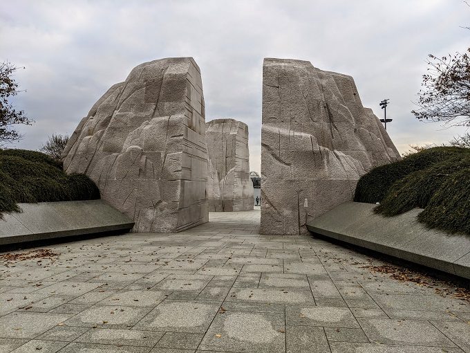 Mountain of Despair at Martin Luther King, Jr Memorial