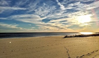 Biloxi beach in Mississippi