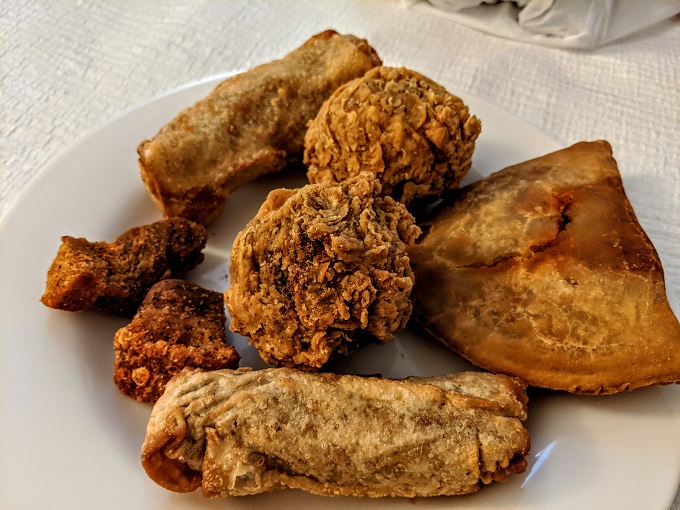 Boudin & cracklins from Billy's Boudin in Lafayette
